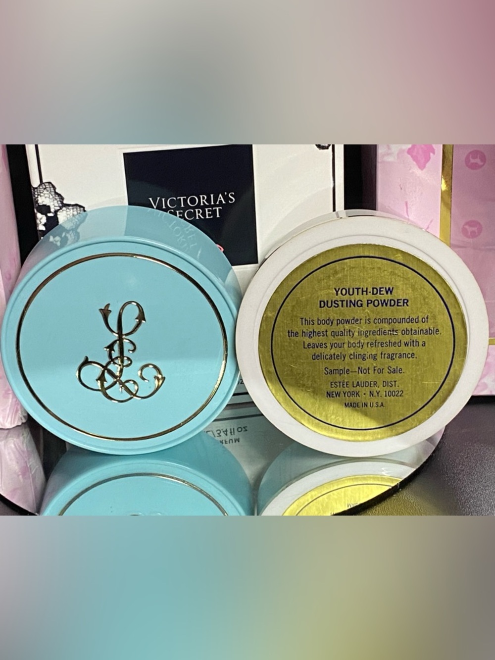 Vintage 1970s Youth-Dew Dusting Powder by Estée Lauder Rare Unavailable Sample